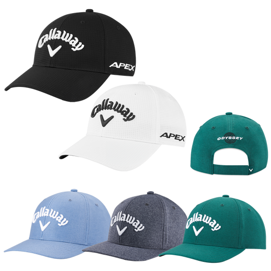 Black White Callaway Performance Pro Cap