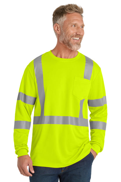 CornerStone ANSI 107 Class 3 Mesh Long Sleeve Tee. CS203