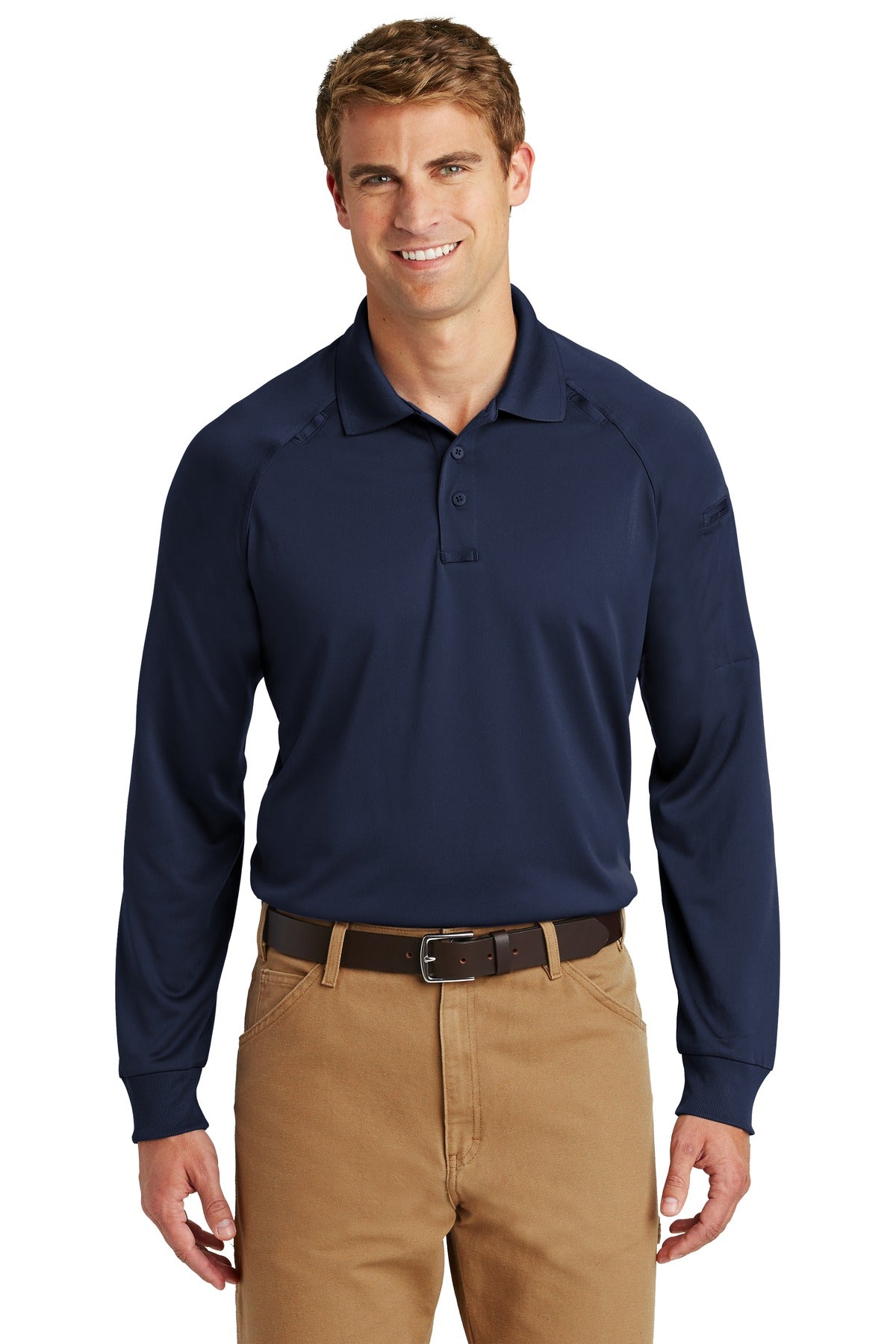 SanMar CS410LS_darknavy_model_front_082018.jpg