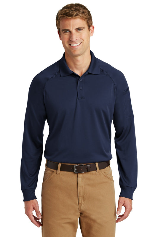 SanMar CS410LS_darknavy_model_front_082018.jpg