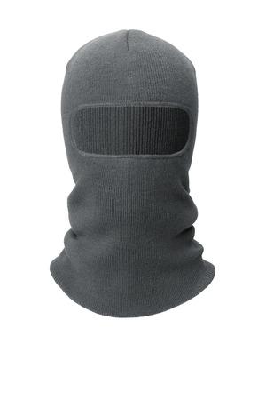 Black CornerStone Rib Knit Face Mask CS805