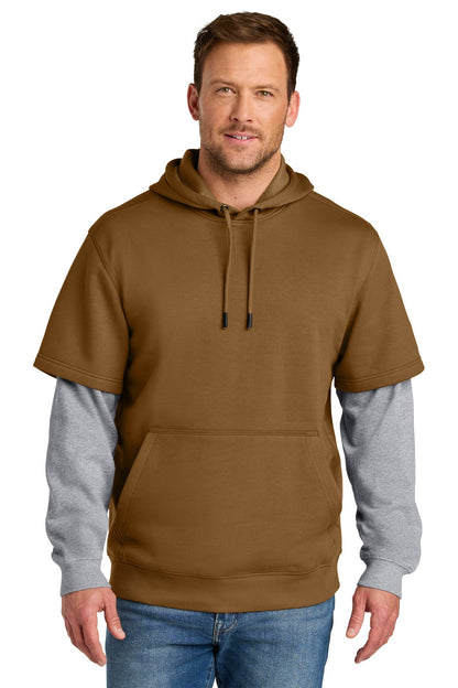 SanMar CSF632_duckbrownheathergrey_model_front.jpg?v=1762289433