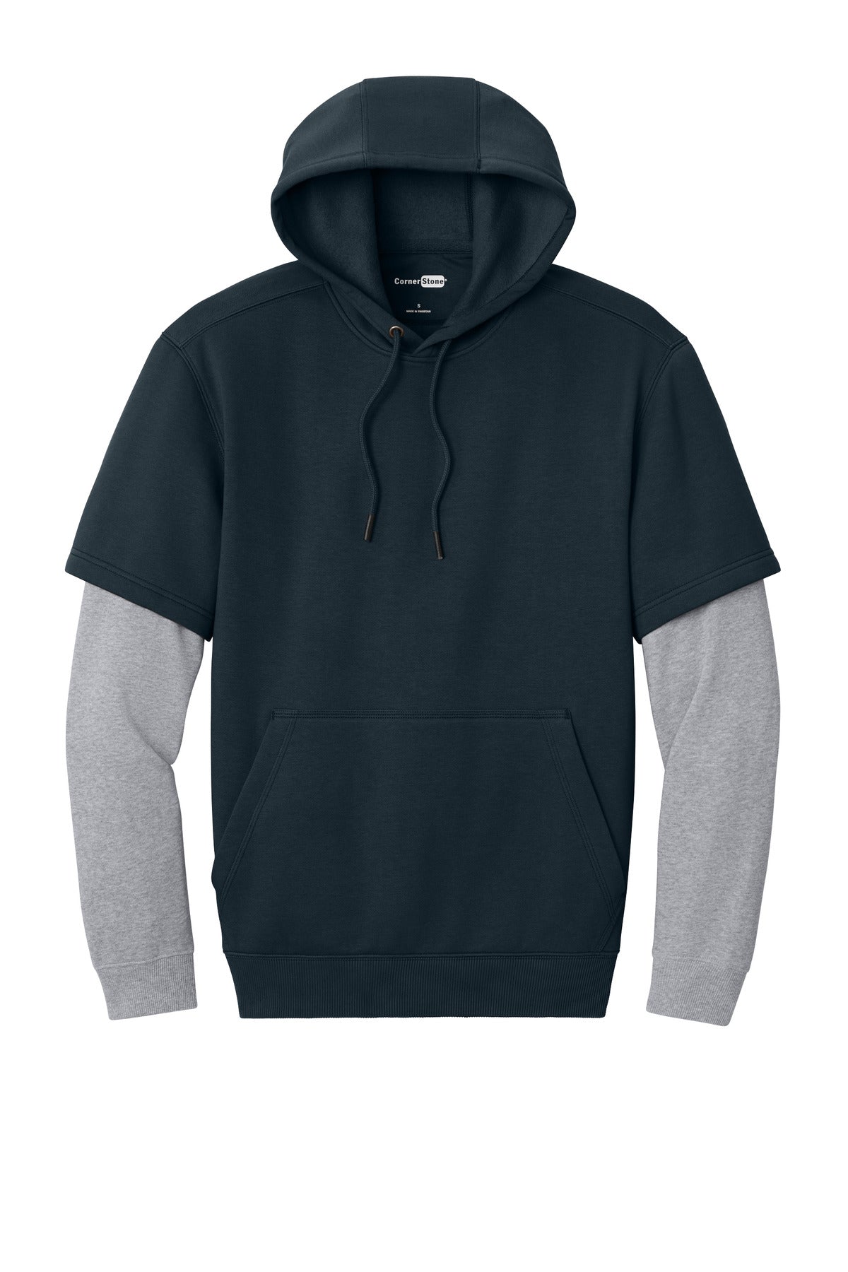 SanMar CSF632_navyheathergrey_flat_front.jpg?v=1762289433