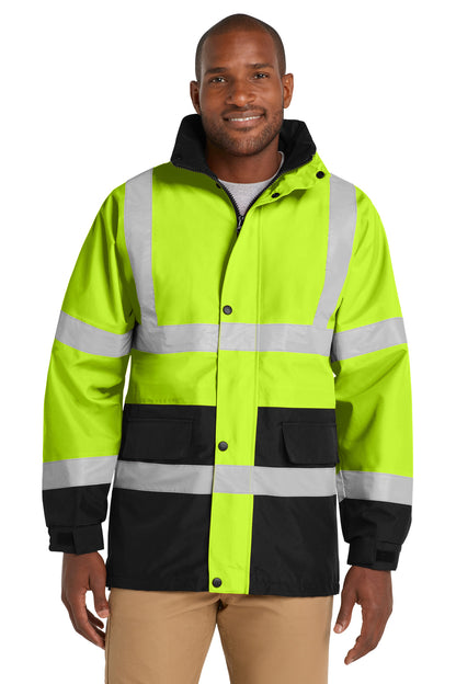 SanMar CSJ24_safetyyellow_model_front.jpg