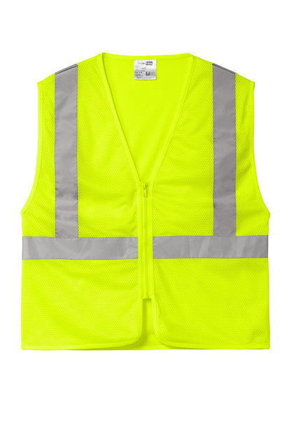 CornerStone ANSI 107 Class 2 Economy Mesh Zippered Vest. CSV101