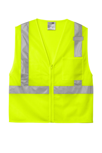CornerStone ANSI 107 Class 2 Mesh Zippered Vest. CSV102