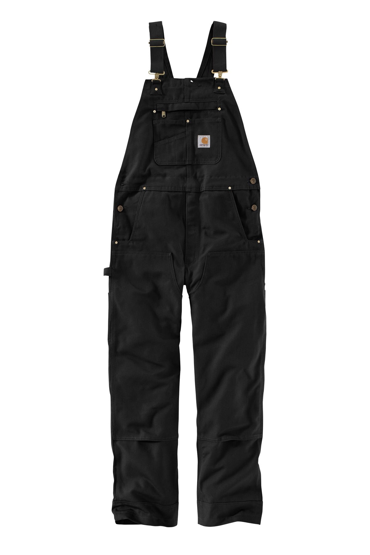 Carhartt Duck Unlined Bib Overalls. CT102776