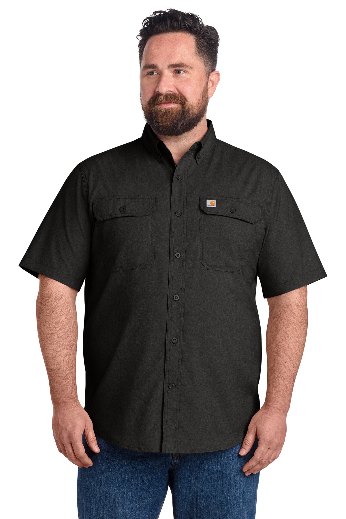 SanMar CT105292_black_model_front.jpg
