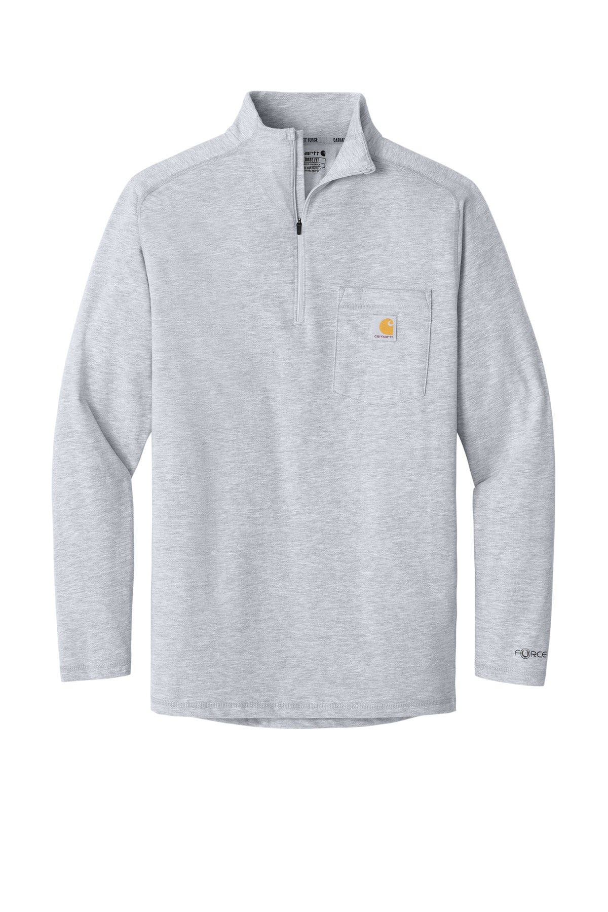 SanMar CT106660_heathergrey_flat_front.jpg?v=1762277427