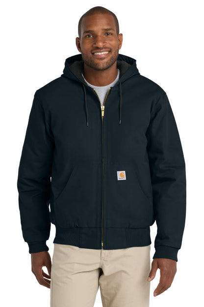 Carhartt Quilted-Flanne-Lined Duck Active Jac. CT106677