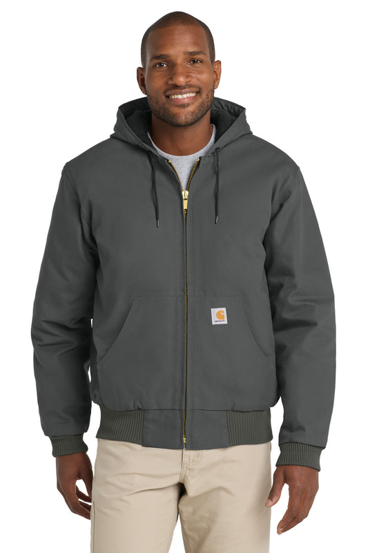 Carhartt Quilted-Flanne-Lined Duck Active Jac. CT106677