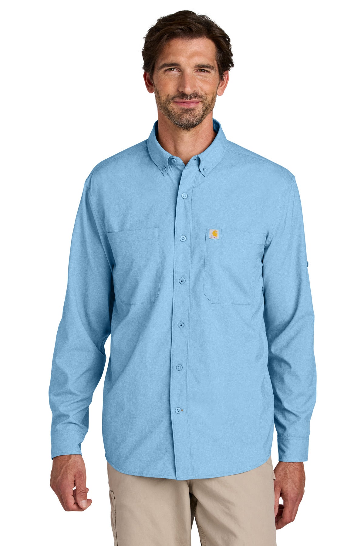 SanMar CT107106_freshwaterblue_model_front.jpg