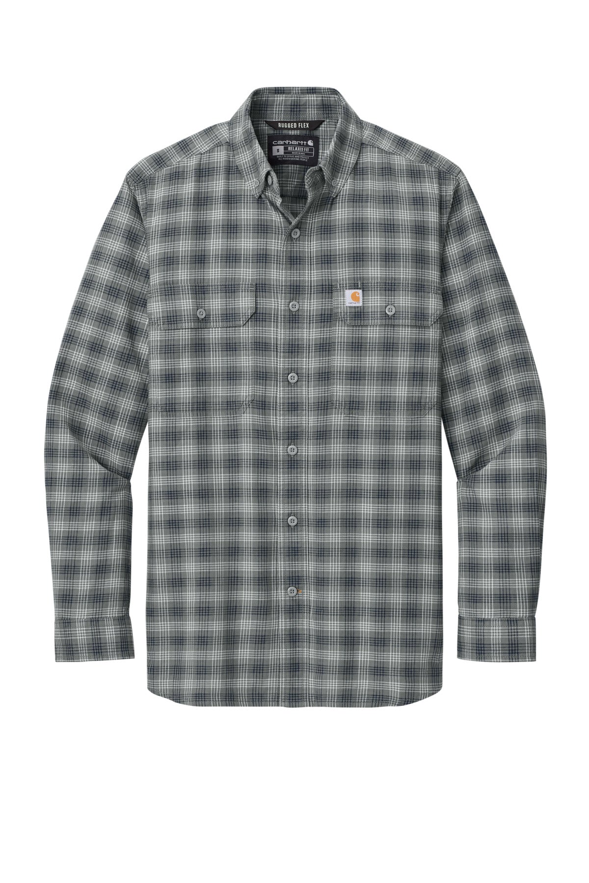 Carhartt Rugged Flex Plaid Long Sleeve Shirt CT107109
