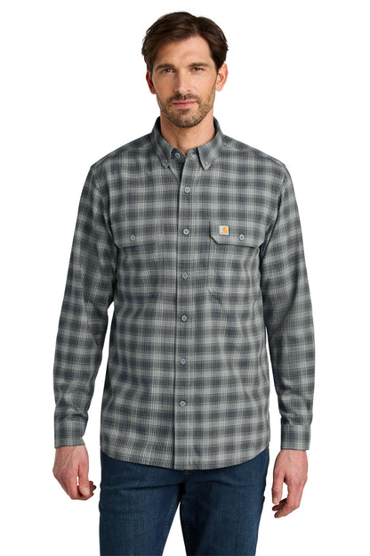 SanMar CT107109_plaidsteelnavy_model_front.jpg