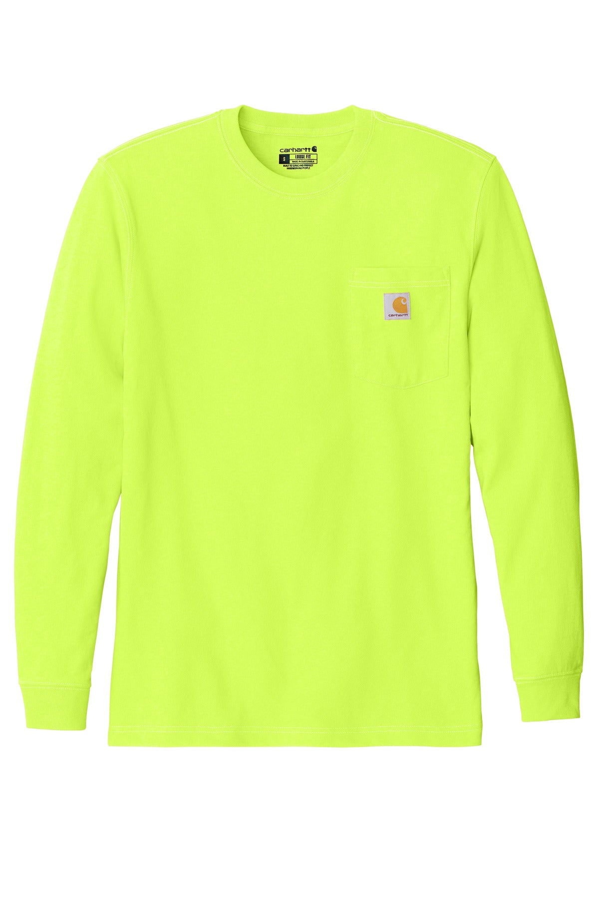 Carhartt Workwear Pocket Long Sleeve T-Shirt. CTK126