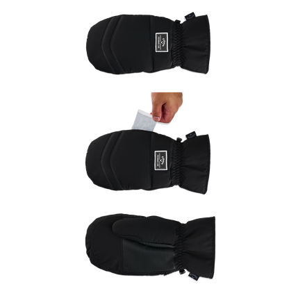 Black Callaway Thermal Mittens