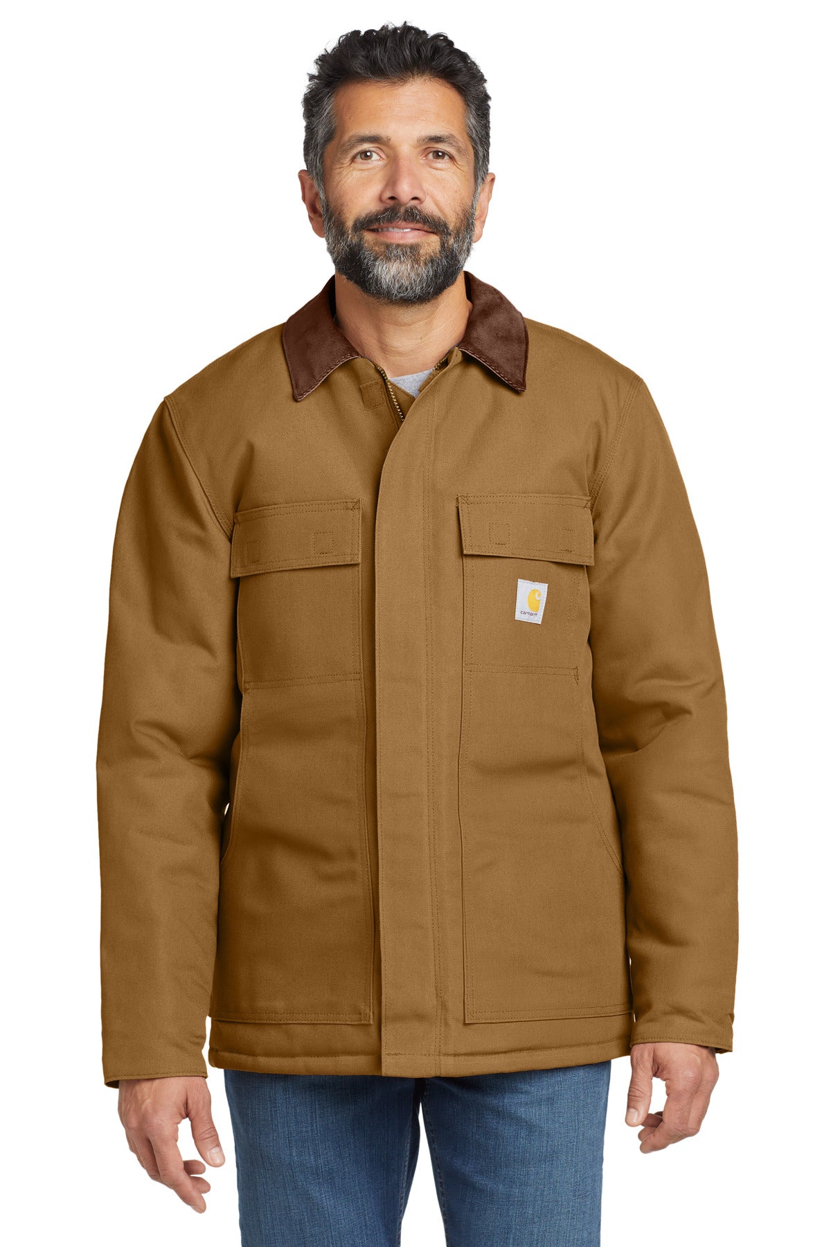 SanMar CTT106674_carharttbrown_model_front.jpg