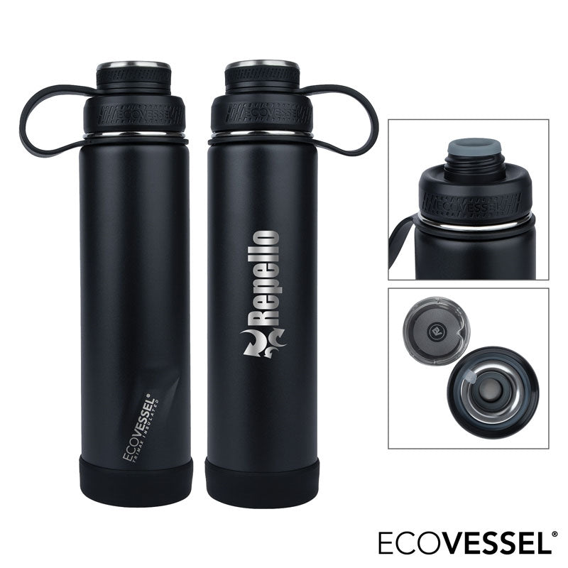 N/A EcoVessel® Boulder 24 oz. Vacuum Insulated Water Bottle