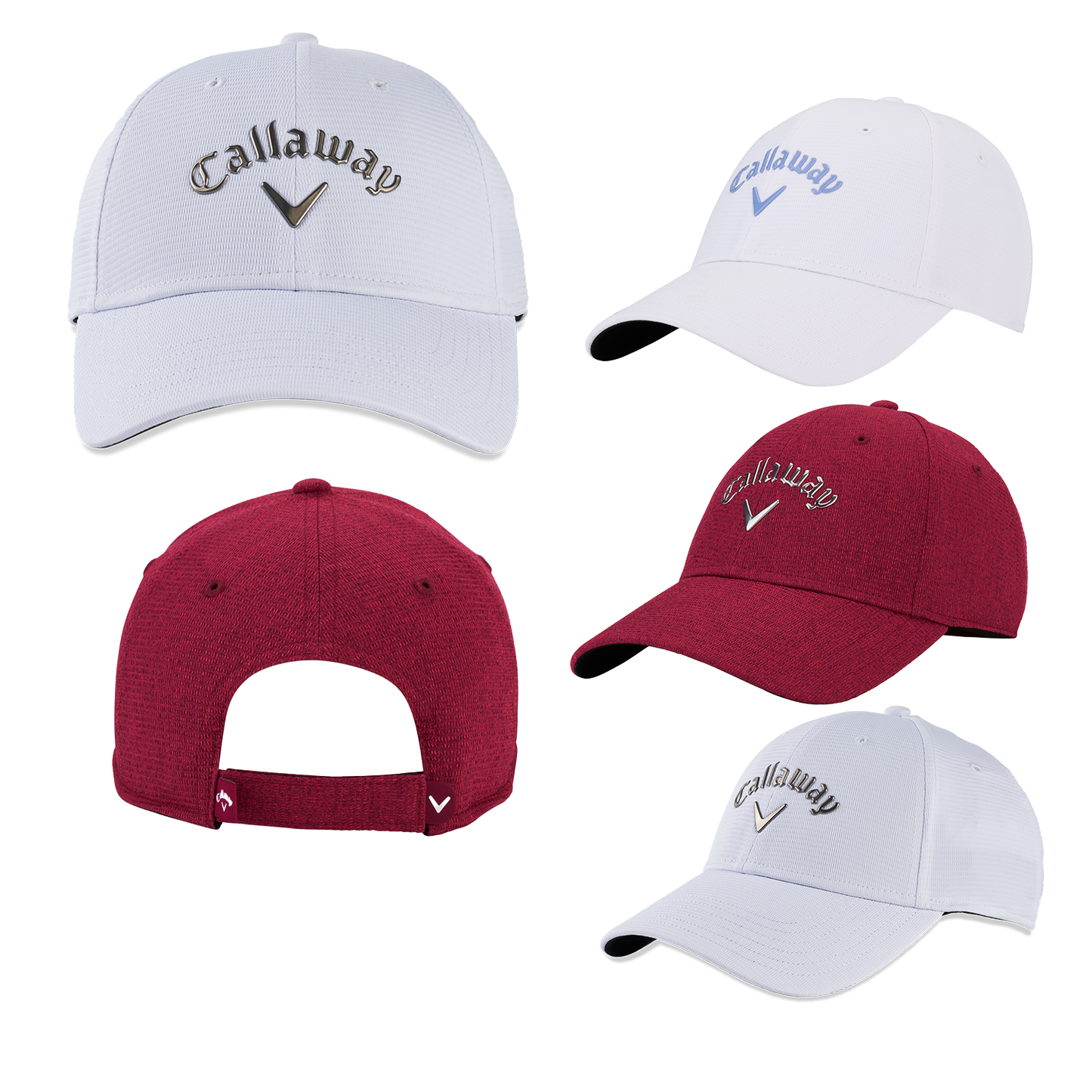 Plum Callaway Women's Liquid Metal Golf Cap