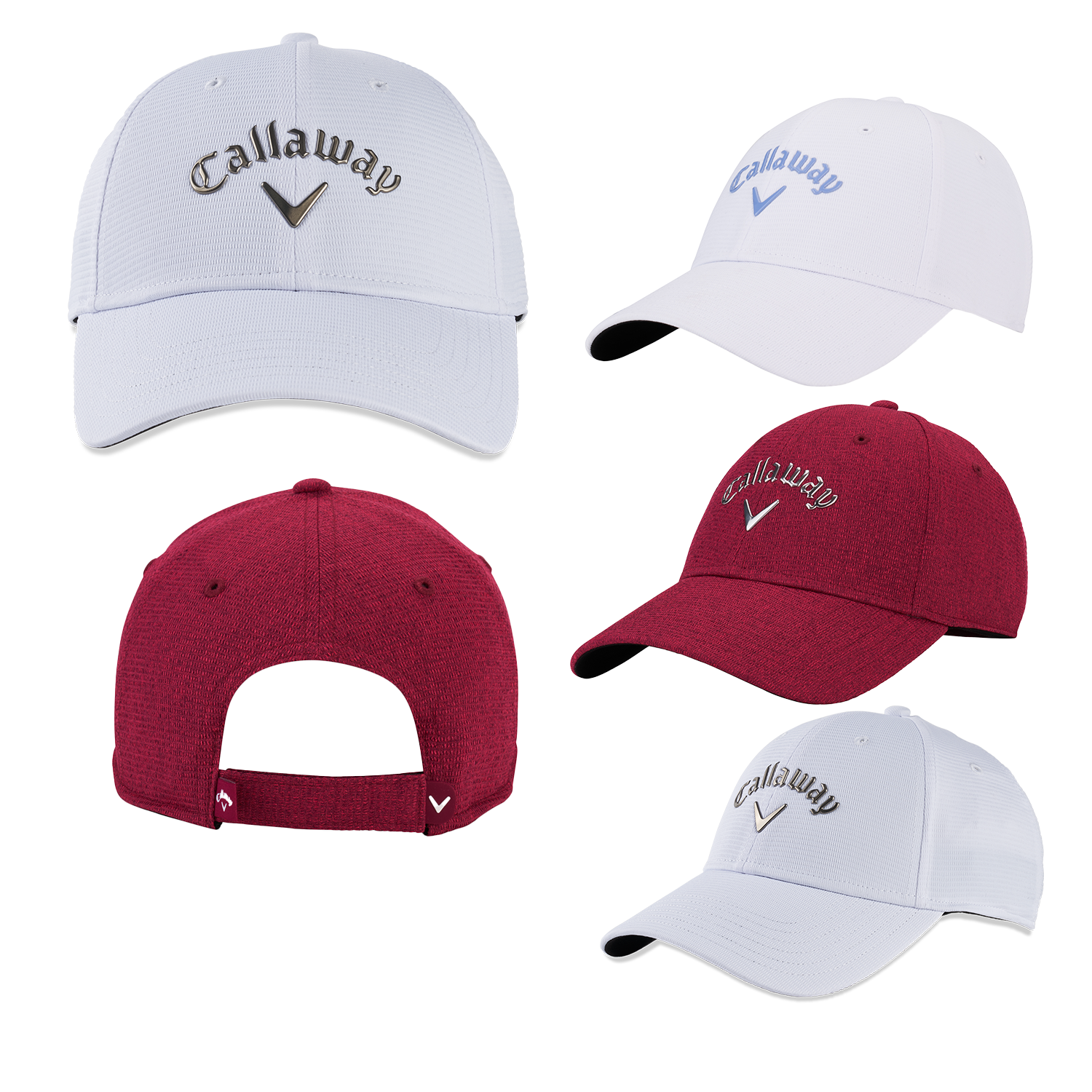 Plum Callaway Women's Liquid Metal Golf Cap