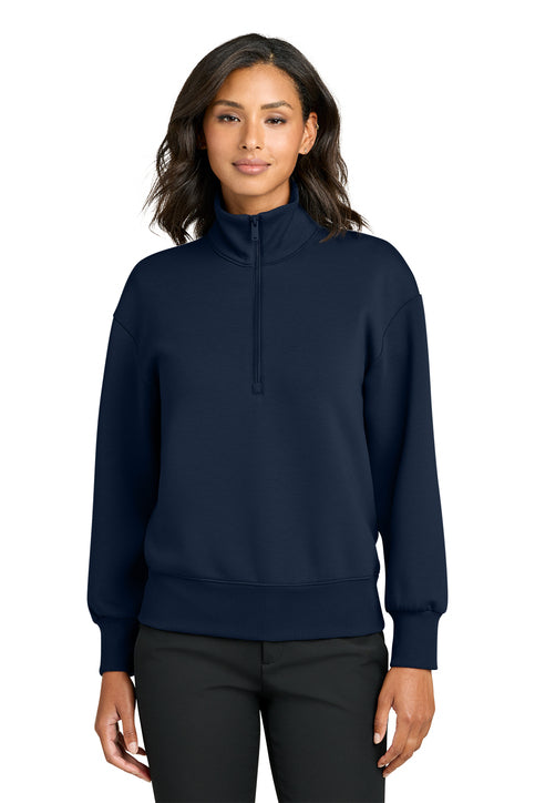 Mercer+Mettle Women's Soft Spacer 1/4-Zip MM3101