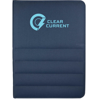 Puffer  Zippered Padfolio with FSC© Recycled Paper