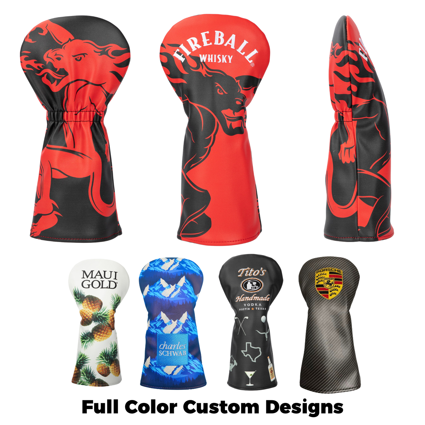 Black Dual-Decoration Performance Driver Cover