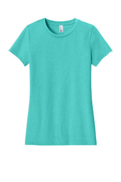 District Women's Perfect Blend CVC Tee. DM108L