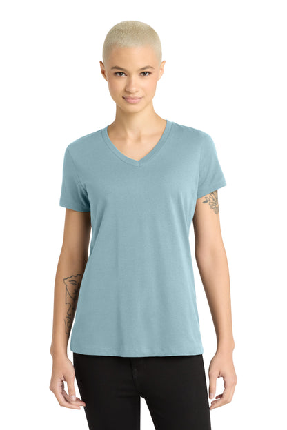 District - Women's Perfect Weight V-Neck Tee. DM1170L