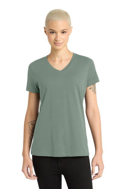District - Women's Perfect Weight V-Neck Tee. DM1170L