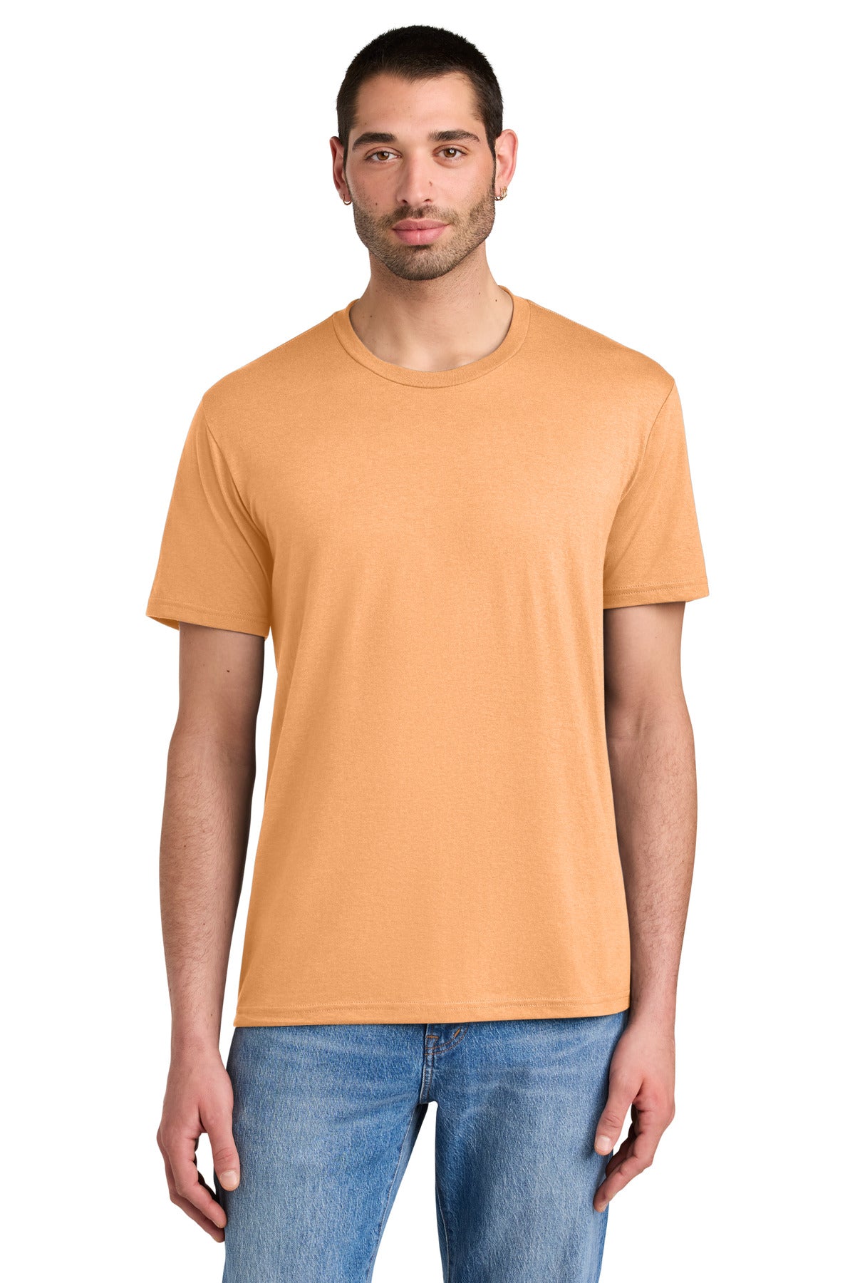 SanMar DM130_apricot_model_front.jpg