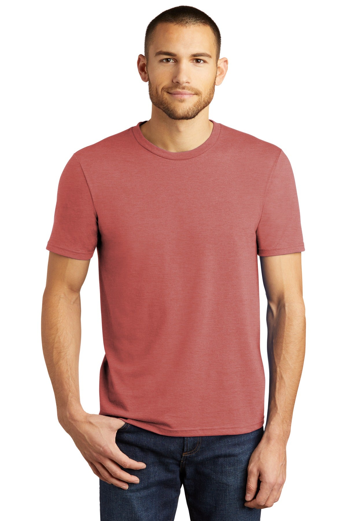 SanMar DM130_blushfrost_model_front_082019.jpg