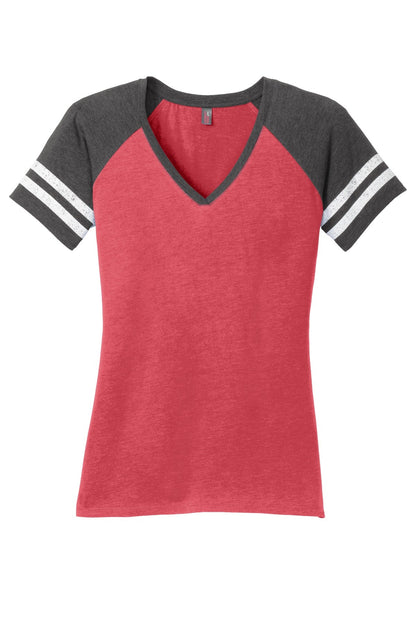 SanMar DM476_hthrdredhthrdcharcoal_flat_front.jpg?v=1762283459