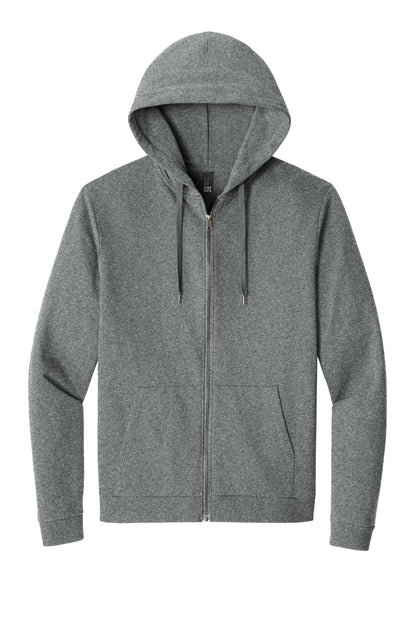 District Perfect Tri Fleece Full-Zip Hoodie DT1302