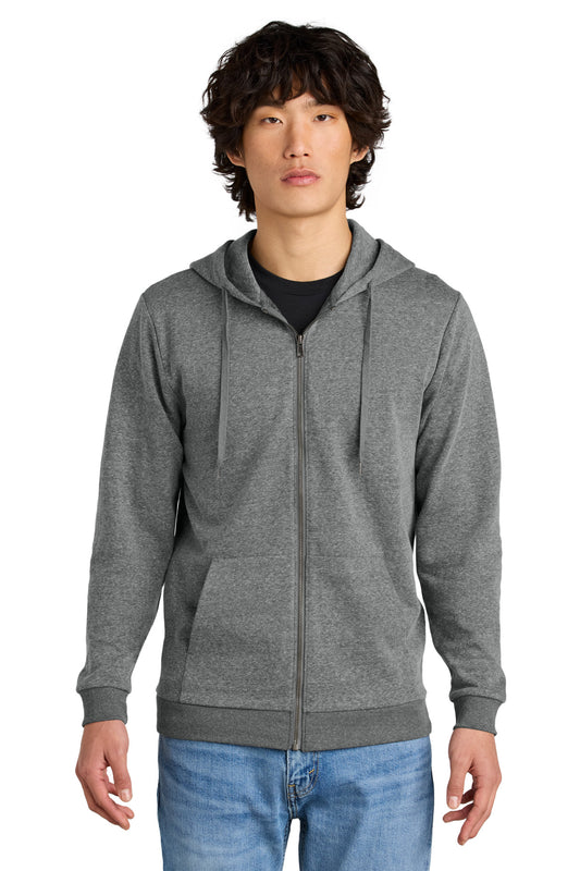 District Perfect Tri Fleece Full-Zip Hoodie DT1302