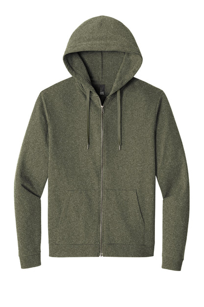 District Perfect Tri Fleece Full-Zip Hoodie DT1302