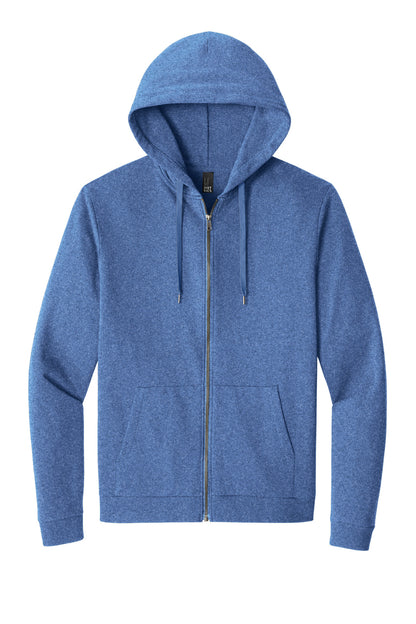 District Perfect Tri Fleece Full-Zip Hoodie DT1302