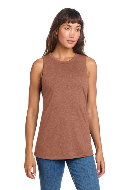 SanMar DT153_heatheredrusset_model_front.jpg