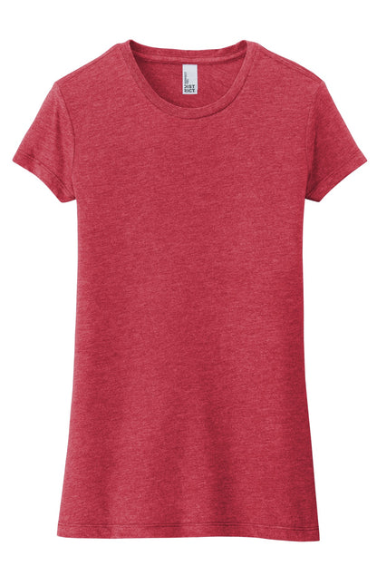 District Women's Fitted Perfect Tri Tee. DT155