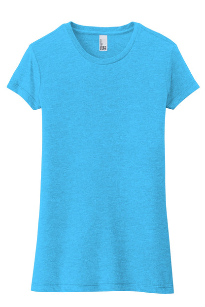 District Women's Fitted Perfect Tri Tee. DT155