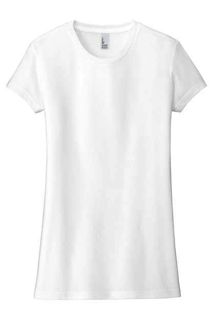 District Women's Fitted Perfect Tri Tee. DT155