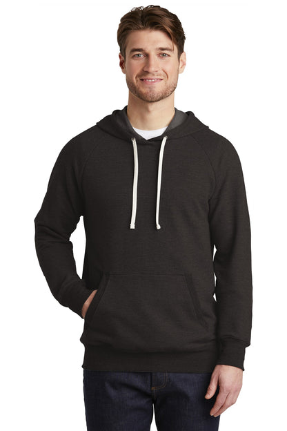Front View of Black District Perfect Tri French Terry Hoodie. DT355  - XS