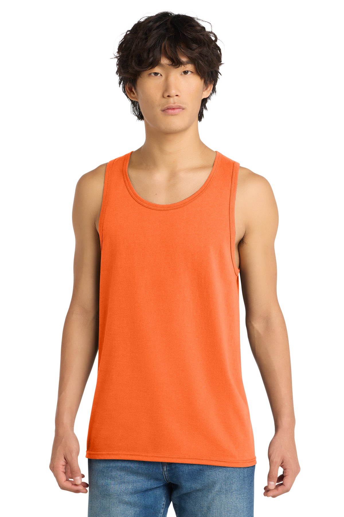 SanMar DT5300_neonorange_model_front.jpg