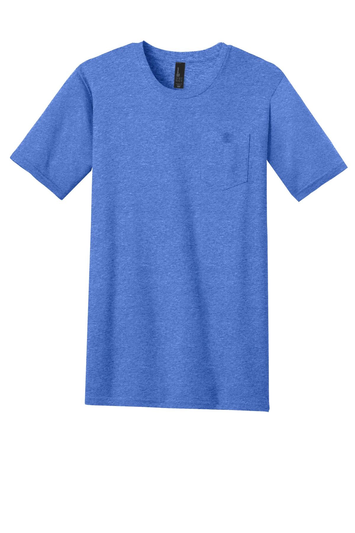 District Very Important Tee with Pocket. DT6000P