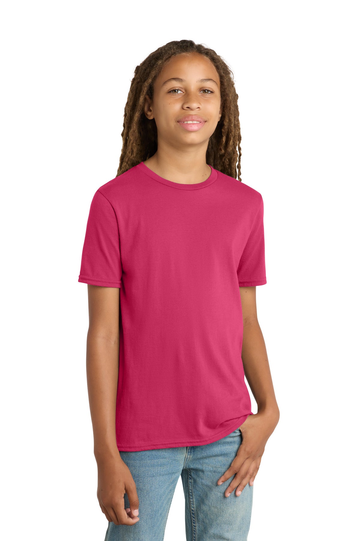 SanMar DT6000Y_flushpink_model_front.jpg