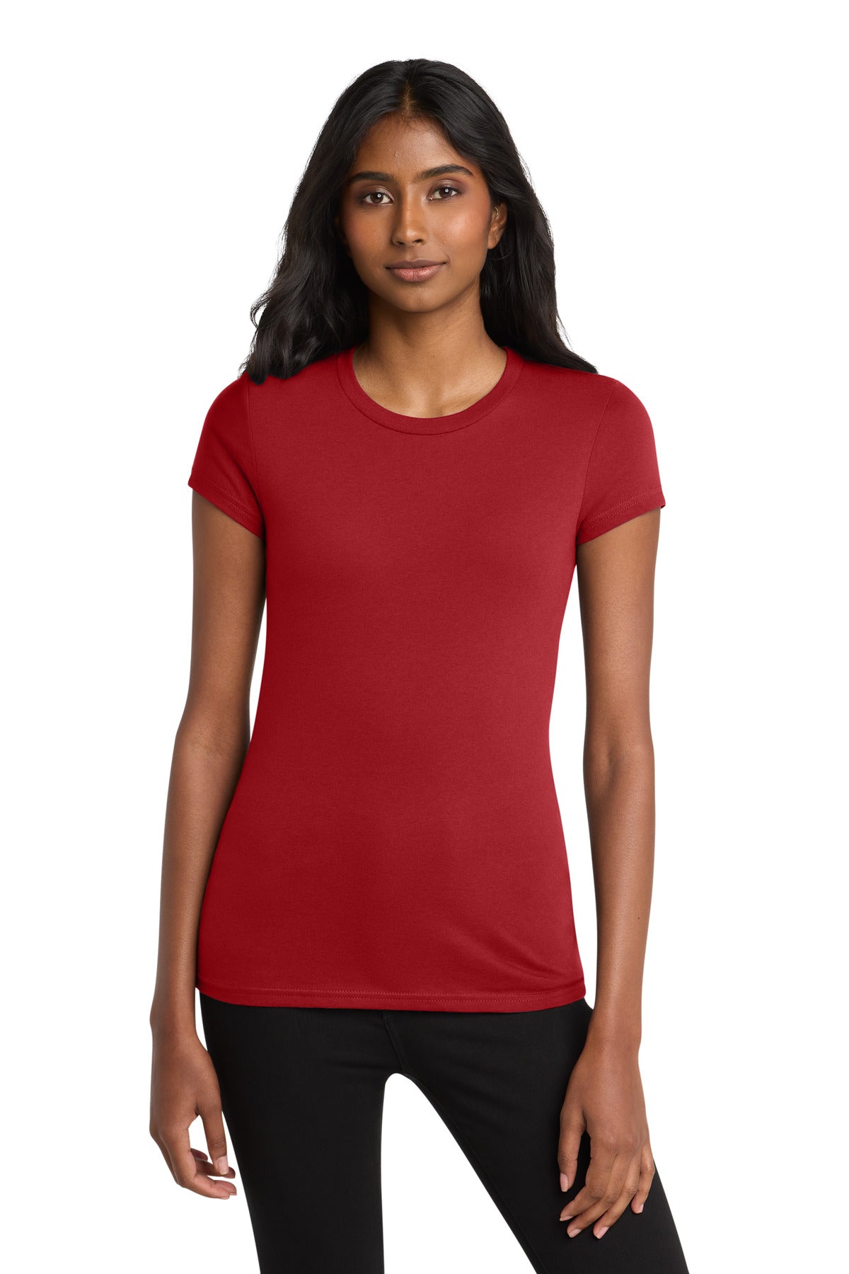 District Women's Fitted Very Important Tee . DT6001