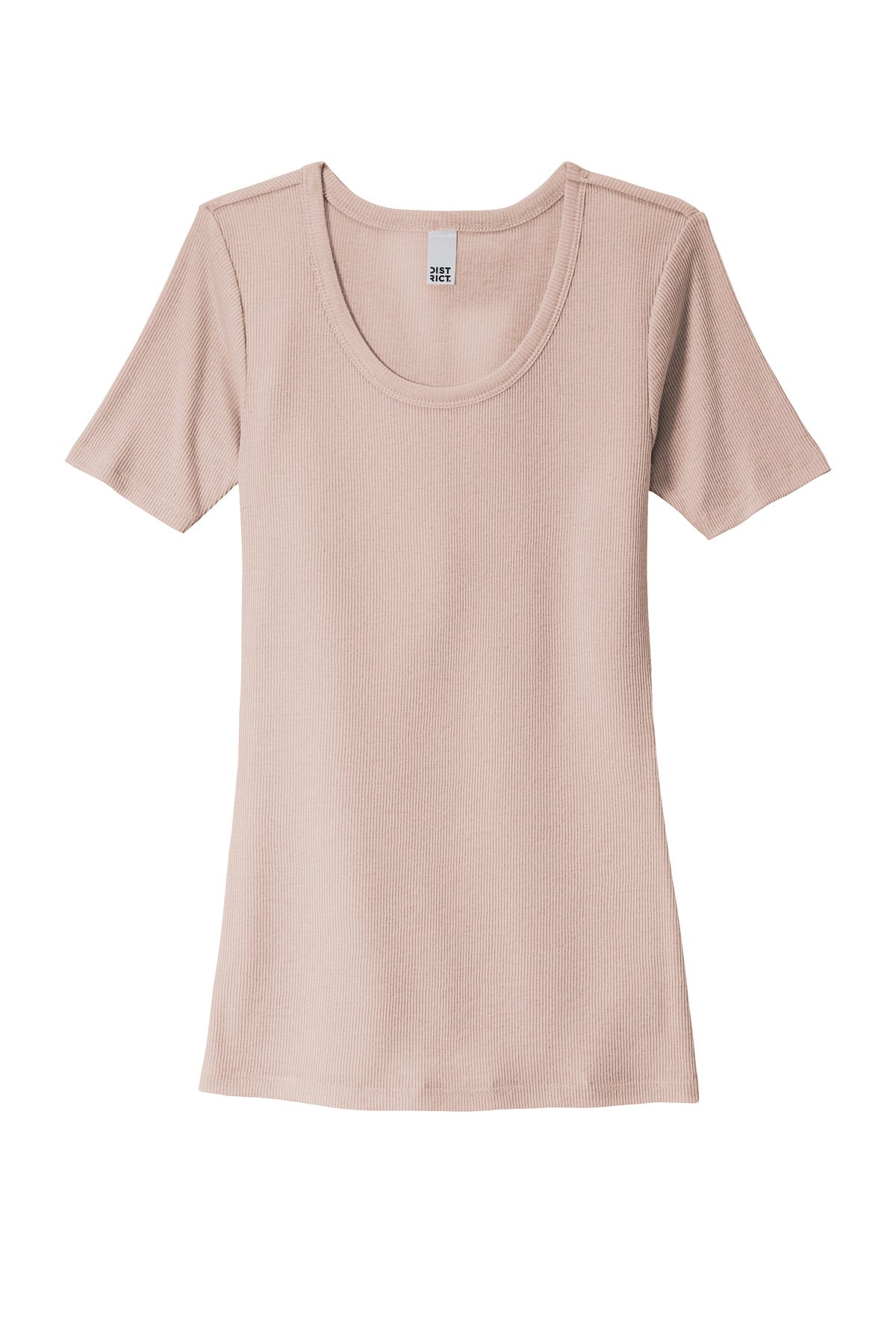 District Women's V.I.T. Rib Scoop Neck Tee DT6020