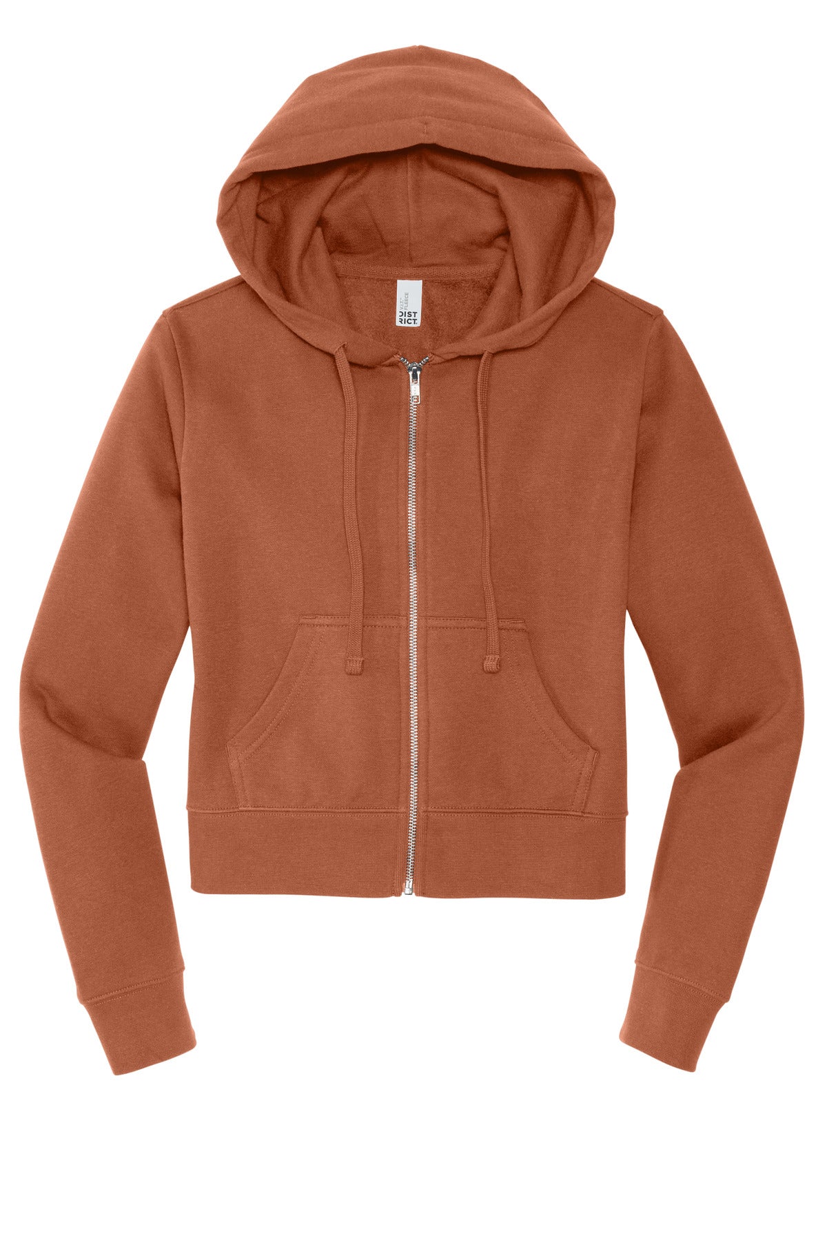 District Women's V.I.T. Fleece Full-Zip Hoodie DT6103