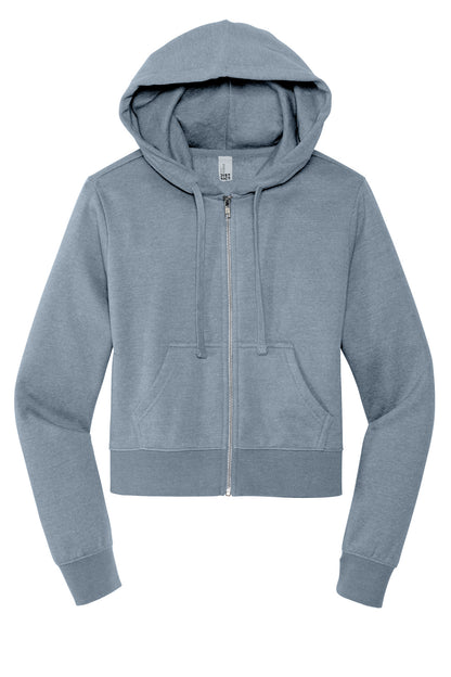 District Women's V.I.T. Fleece Full-Zip Hoodie DT6103