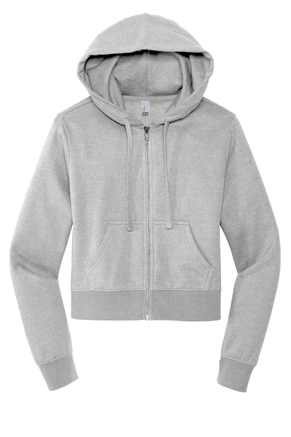 District Women's V.I.T. Fleece Full-Zip Hoodie DT6103
